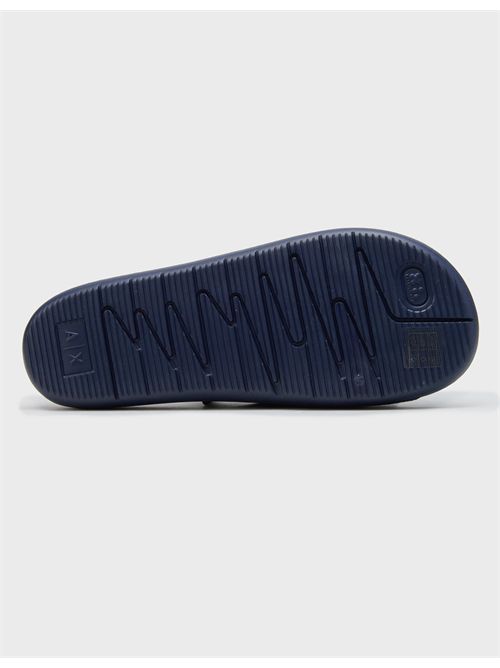 Ciabatta uomo blu ARMANI EXCHANGE | XM002744AF23456/MB574